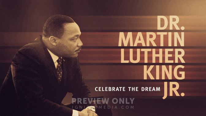 Dr. Martin Luther King Jr. - Title Graphics | Igniter Media