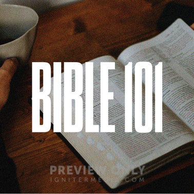 Bible 101 - Social Media Graphics 