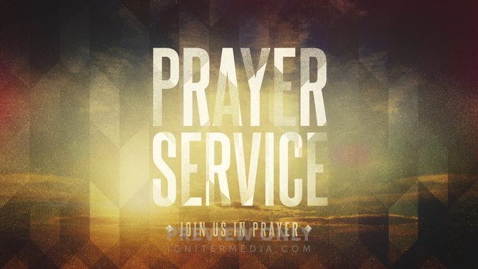 Prayer Service - Title Graphics | Igniter Media