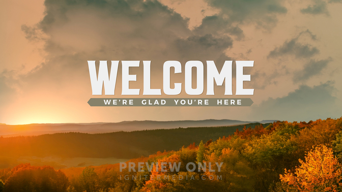 Wilderness Fall - Welcome - Title Graphics | Life Scribe Media