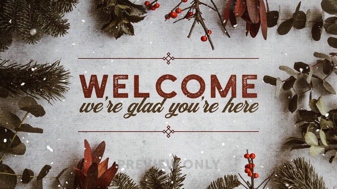 Christmas 1 - Welcome - Title Graphics | Cody Duck Designs