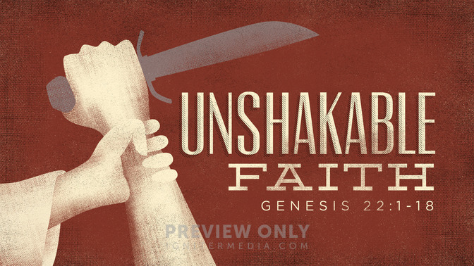 Unshakable Faith - Title Graphics | Igniter Media