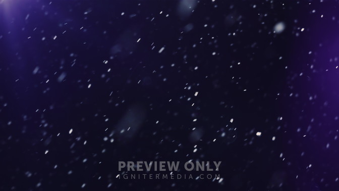 Dark Snowfall - 20 - Worship Backgrounds | Visual Revival