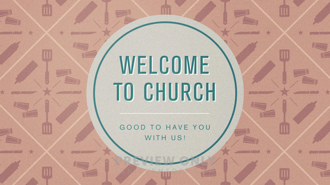 Father's Day Pattern - Welcome To Church - Title Graphics | Igniter Media