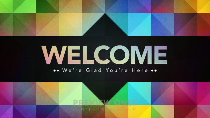 Diagonal Spectrum - Welcome - Title Graphics | Igniter Media