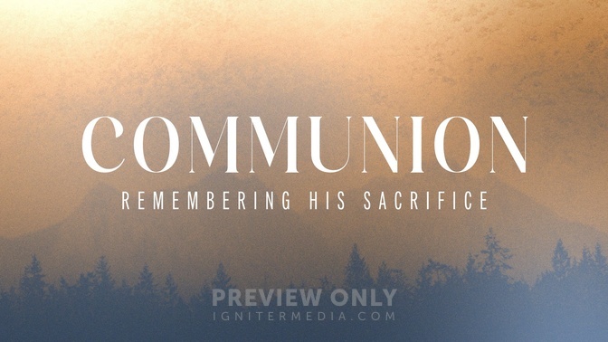 Northern Glow - Communion - Title Graphics | Timber and Pearl