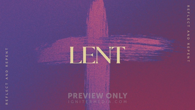 Lent Colors - Lent - Title Graphics | Igniter Media