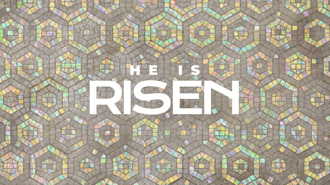 Easter Tile - He Is Risen - Title Graphics | Igniter Media