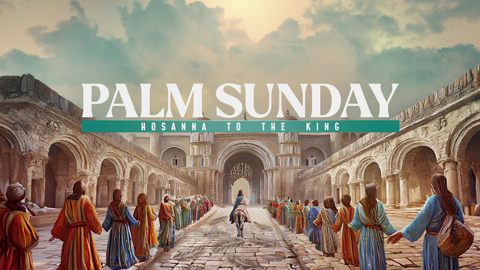 Easter Story Palm Sunday Title Graphics Life Scribe Media