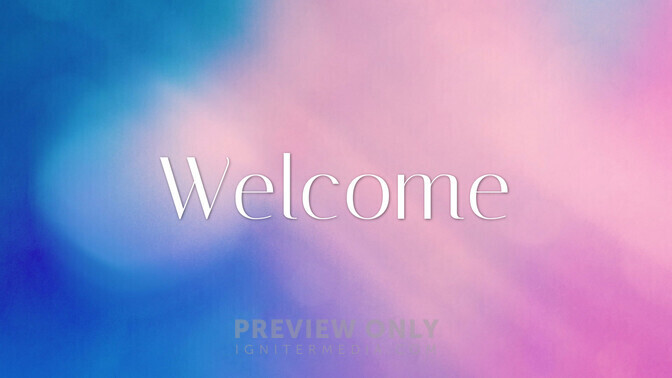 Resurrection Hues - Welcome - Title Graphics | Visual Revival