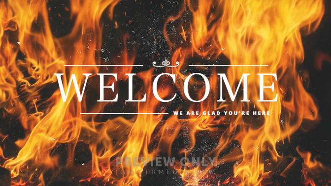 Pentecost - Welcome - Title Graphics | Visual Church