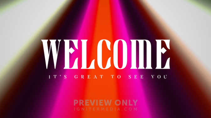 Radiant Color - Welcome - Title Graphics | New Vision