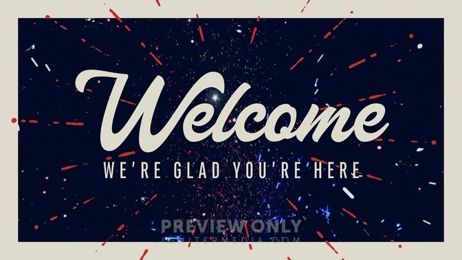 Fireworks - Welcome - Title Graphics | Timber and Pearl