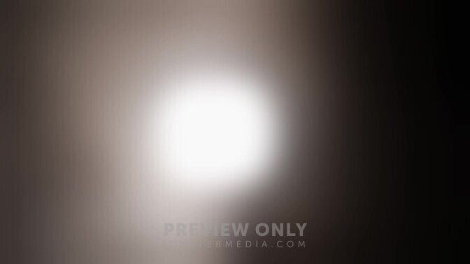 Scary, Creepy, Glowing Orb Of Light In Smoke And Fog. Alien, Ufo, Ghost ...