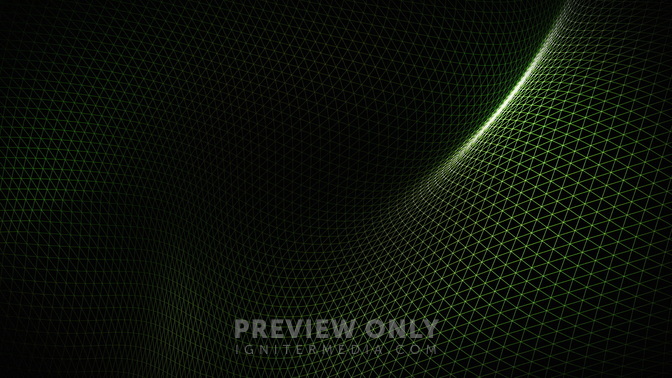 Lattice Waves - Green - Worship Backgrounds 