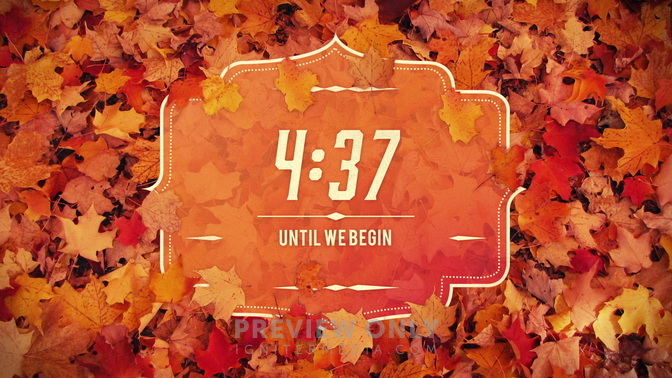 Autumn Foliage - Countdown - Countdowns 5-Minute | Igniter Media