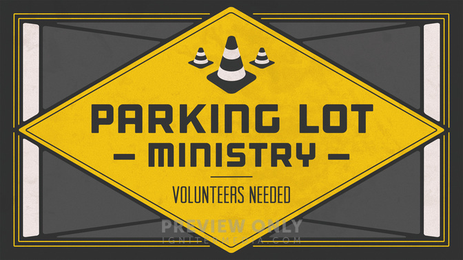 Parking Lot Ministry - Title Graphics | Igniter Media