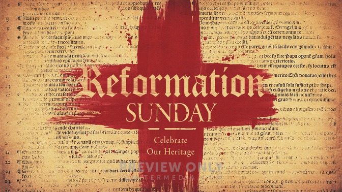 Reformation Sunday - Title Graphics | Igniter Media