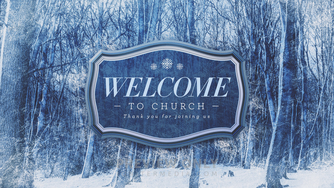 Frost - Welcome To Church - Title Graphics | Igniter Media