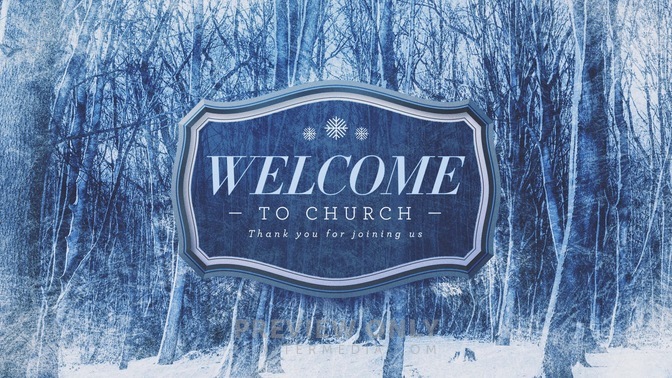 Frost - Welcome To Church - Title Graphics | Igniter Media