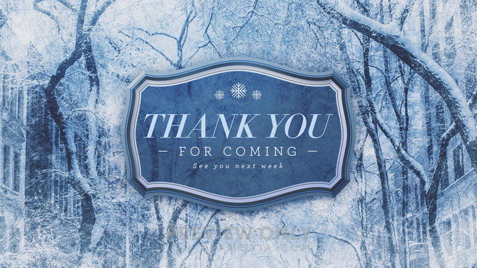 Frost - Thank You For Coming - Title Graphics | Igniter Media