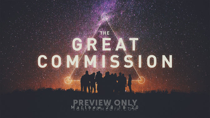 The Great Commission - Title Graphics | Igniter Media