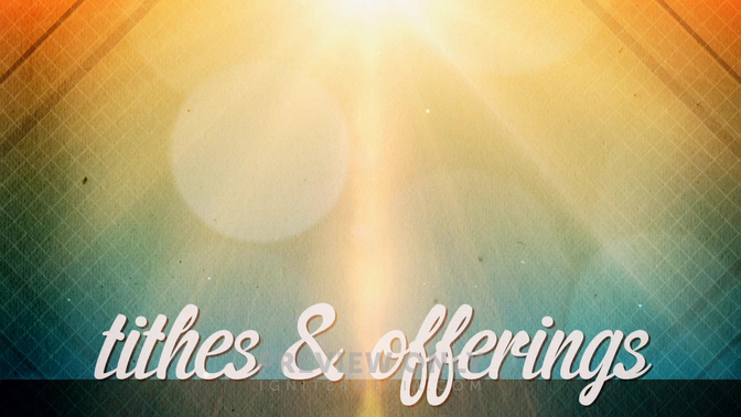 Summertime Bokeh - Tithes and Offerings - Title Graphics | Centerline ...