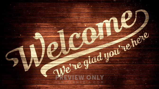 Wooden - Welcome - Title Graphics | Centerline New Media