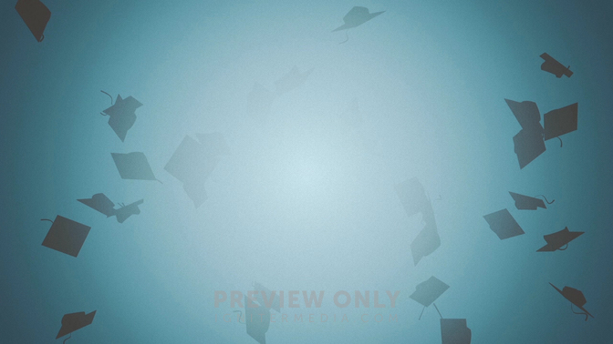 Graduation - Blue - Worship Backgrounds | Centerline New Media