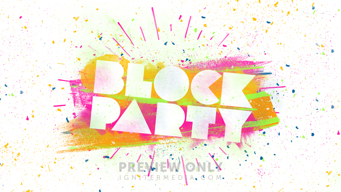 Block Party - Title Graphics | Ministry Pass