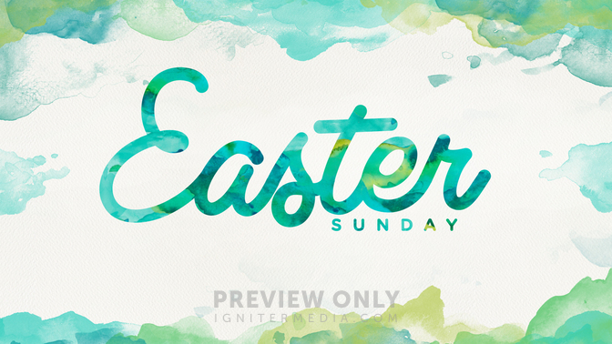 Easter Sunday - Sermon Bumpers | Ministry Pass