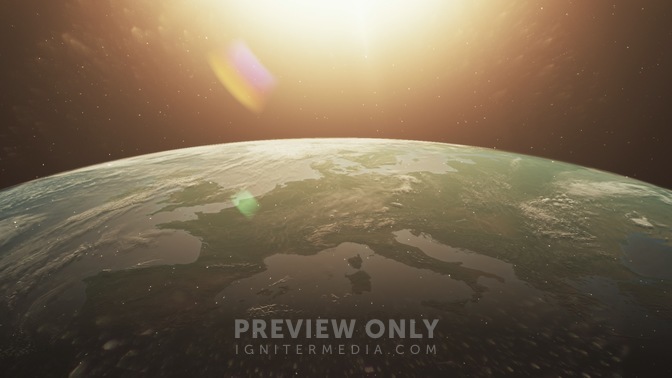 Earth 2 - 9 - Worship Backgrounds | Visual Media Church