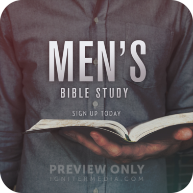 Men's Bible Study - Print-Ready Cards | Igniter Media