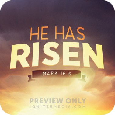 He Has Risen - Print-Ready Cards | Igniter Media