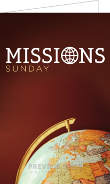 Missions Sunday - Print-Ready Bulletins | Ministry Pass