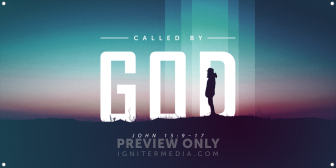 Called By God - Print-Ready Horizontal Banners | Igniter Media