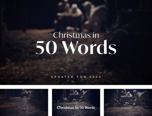 100 words speech on christmas
