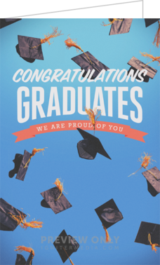 Congratulations Graduates - Print-Ready Bulletins | Igniter Media