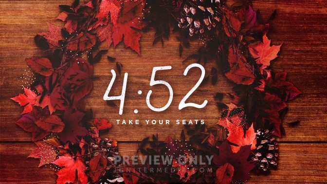 Autumn Table - Countdown - Countdowns 5-Minute | Igniter Media