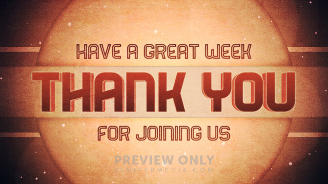 New - Thank You for Joining Us - Title Graphics | Centerline New Media