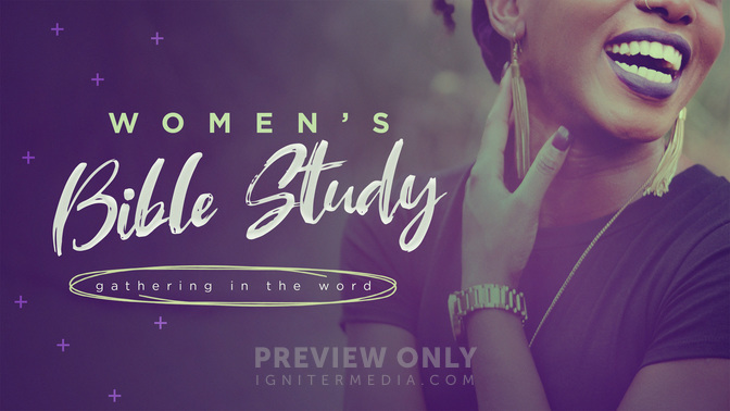 Women's Bible Study - Title Graphics | Igniter Media