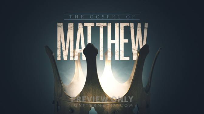 The Gospel Of Matthew - Title Graphics | Igniter Media