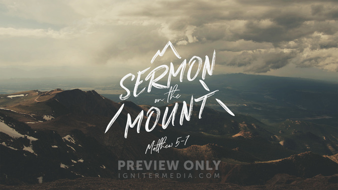 Sermon On The Mount - Title Graphics | Igniter Media