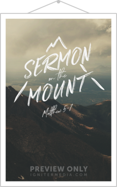 Sermon On The Mount - Print-Ready Posters | Igniter Media