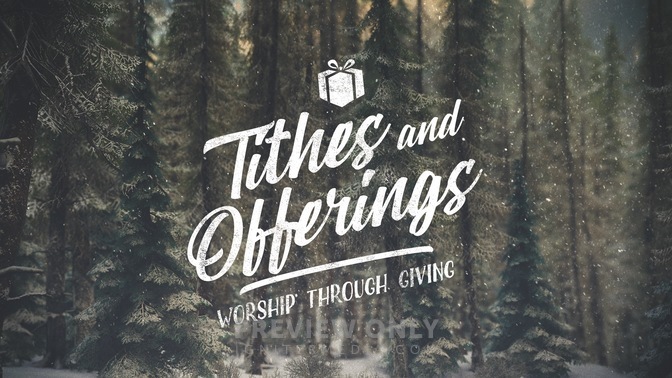 Tithes And Offerings - Title Graphics | Igniter Media