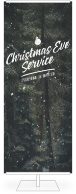 Christmas Eve Service - Print-Ready Vertical Banners | Igniter Media