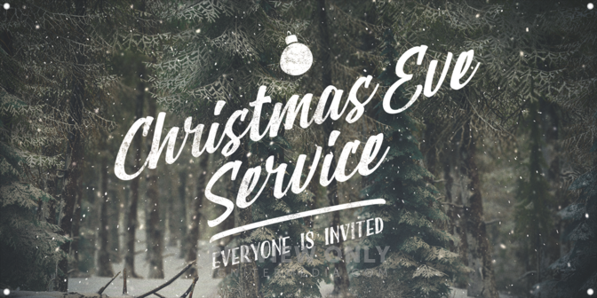 Christmas Eve Service - Print-Ready Horizontal Banners | Igniter Media