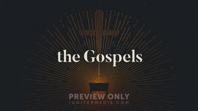 The Gospels - Title Graphics | Igniter Media