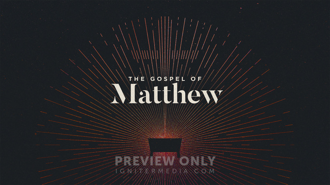 The Gospel of Matthew - Title Graphics | Igniter Media