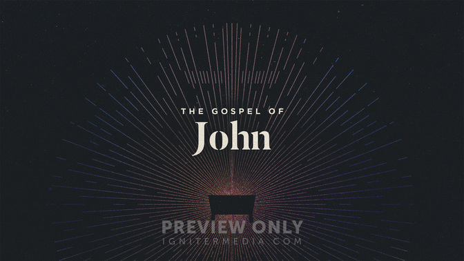 The Gospel of John - Title Graphics | Igniter Media